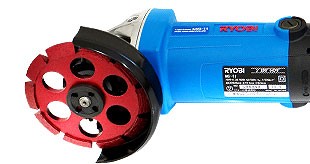 ハートフル ダイヤモンド カッター 溝入れ (V字型/外径100Φ/刃厚10mm