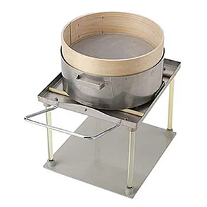 国光社 手動ふるい機 TF371 (1段式/篩サイズ37cm) [フルイ機 篩機