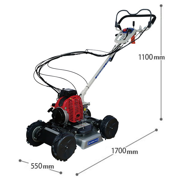 【在庫品】イセキアグリ 畦草刈機 スパイダーモア SP853 (刈幅500mm) [共立 AZ853と同等機種 オーレック スパイダーモアー 斜面刈り 畦草刈り機]｜minatodenki｜11