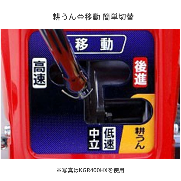 【在庫品】イセキアグリ ミニ耕うん機 菜ゆうき KGR403HX (デュエットロータリ/耕幅500mm) [管理機 耕運機 耕うん機]