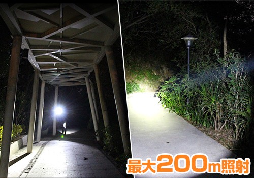 Nicron 充電式高輝度LEDヘッドライト H30 (900LM/7点灯モード