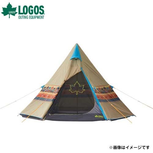 ロゴス(LOGOS) LOGOS ナバホ Tepee ブリッジヘキサタープ-BB 71806509