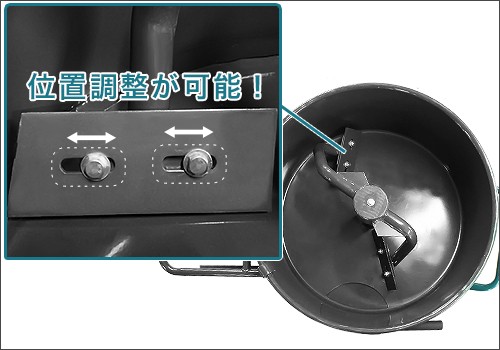 MINATOWORKS（ミナトワークス） ミナト 電動モルタルミキサー 2.5切