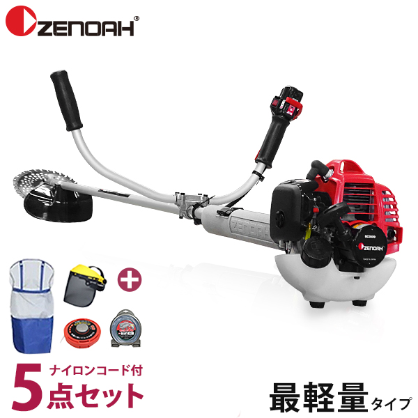 ゼノア 草刈り機 BC2020-W＋ナイロンカッター付きセット [草刈機 刈払機 刈払い機 ZENOAH]