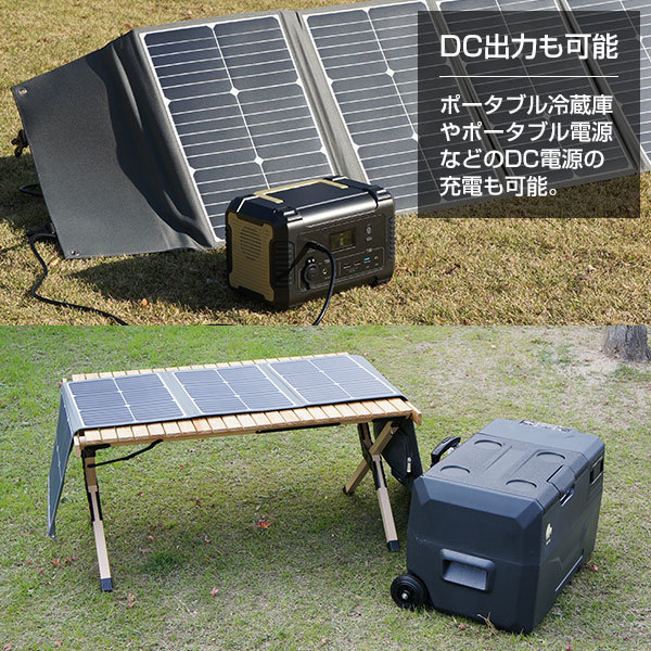 M.O.L ソーラーパネル 100W MOL-S100 [MOL 太陽光発電 充電 折りたたみ