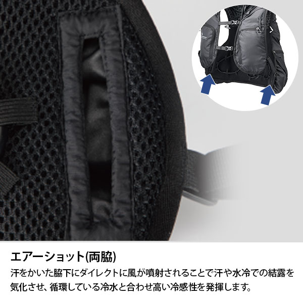 Y'sGOD アイスマン HYBRID-PRO 水冷・空冷 ブラック ICMPH-BLV-SET
