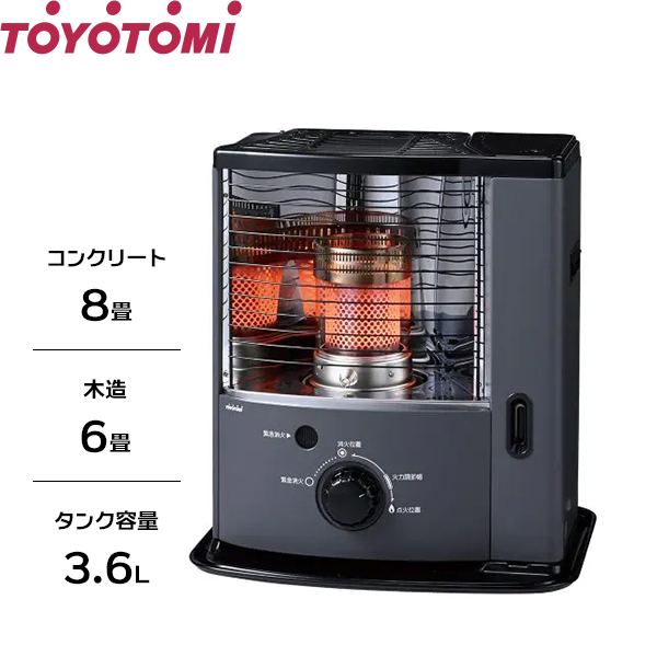 未使用品トヨトミ TOYOTOMI 石油ストーブ 木造8畳/コンクリート11畳 Amazon | トヨトミ 石油ストーブ (木造8畳まで/コンクリート10畳
