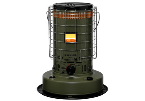 TOYOTOMI（トヨトミ） 対流形 石油ストーブ KS-GE67(G) オリーブ ＋