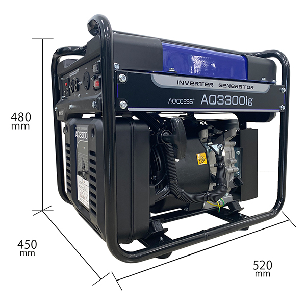 アクセス発電機AQ3300ig Amazon | AQCCESS(アクセス) インバーター発電機 AQ3300ig 正弦波 発電