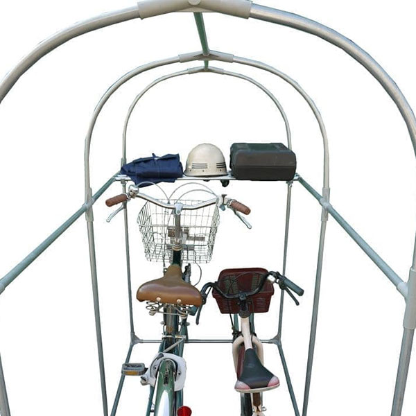 ナンエイ サイクル棚パイプセット 2台用 CT2D (サイクルハウス ナンエイ サイクル棚パイプセット 2台用 CT2D (サイクルハウス