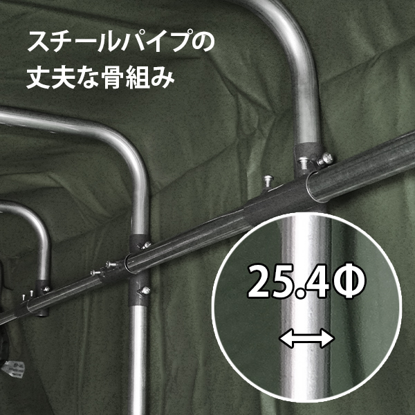 ナンエイ 軽トラック用 幌セット 後方幕巻き上げ式 KH-5OD