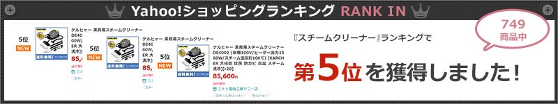 ケルヒャー 業務用スチームクリーナー De4002 単相100v ヒーター出力1500w スチーム温度約100 掃除機 ごみ処理 スチームクリーナーの通販 販売ならミナト電機工業online