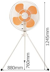スイデン 工場扇 SF-45MS-2VP (45cm羽根/単相200V) [扇風機] : ミナト