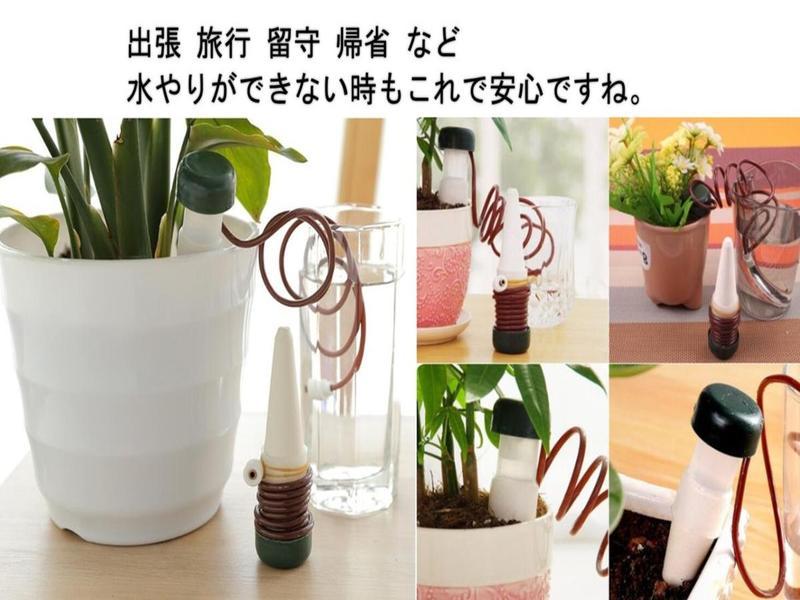 簡単 水やり セット 自動給水器 10個 給水キャップ 4個 留守 植物 鉢植え 盆栽 野菜 花 植木鉢 送料無料 Mmk N27 Mmoka N27 輸入雑貨のお店 マインドワン 通販 Yahoo ショッピング