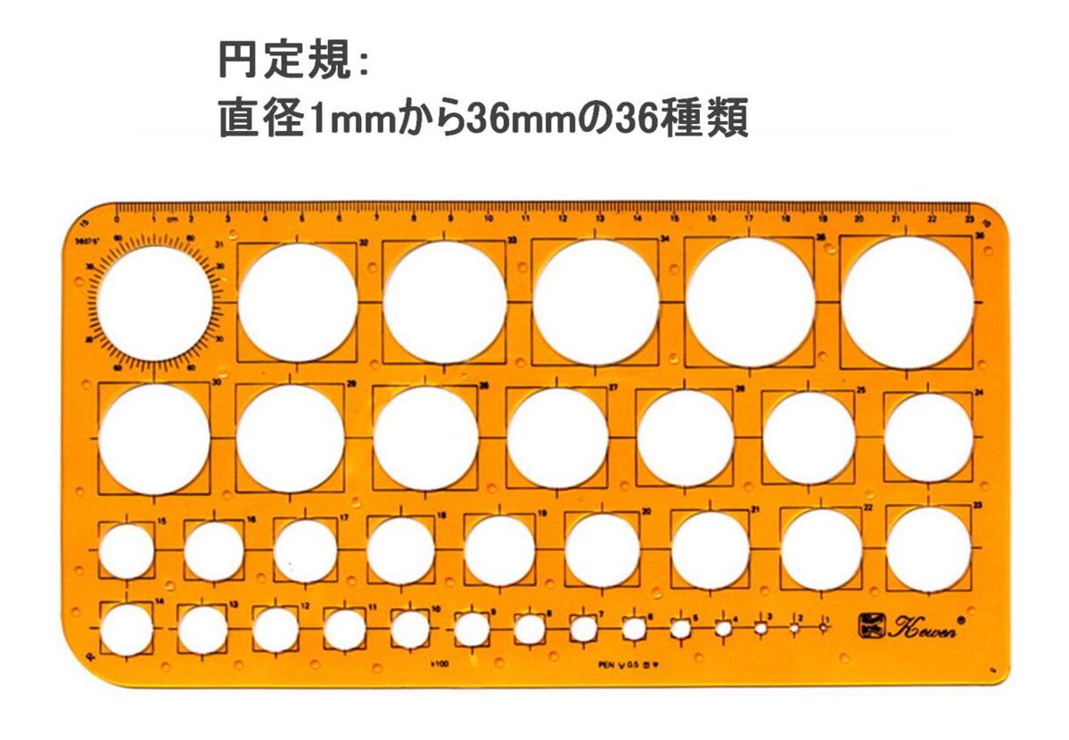 製図 用 テンプレート 定規 3種セット（ 円 ／ 楕円 ／ 雲形 ） 図面 