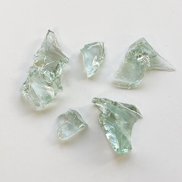アンダラクリスタル〈レムリアンミント 緑 黄緑〉 不揃いミニサイズ5点