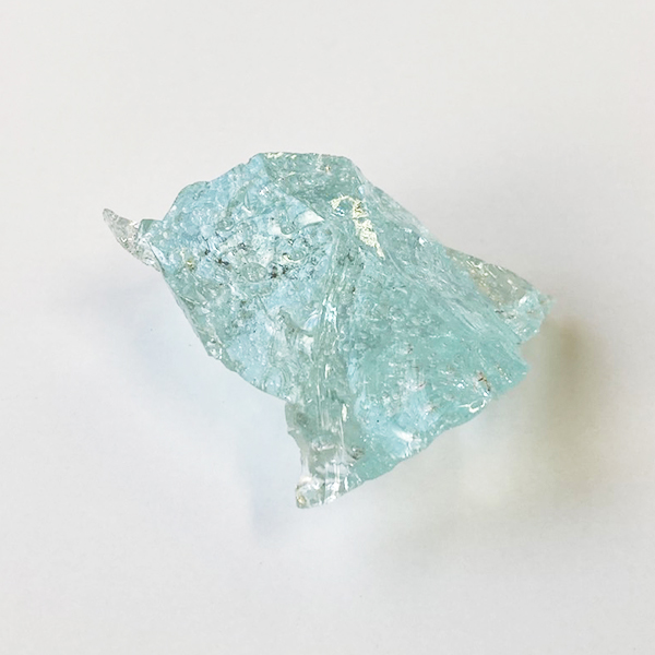 アンダラクリスタル〈シーフォーム 青 水色 気泡入り〉送料無料