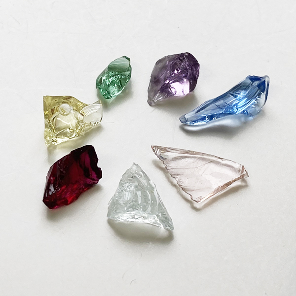 アンダラクリスタル不揃いミニサイズ7色セット 送料無料 シェラネバダ