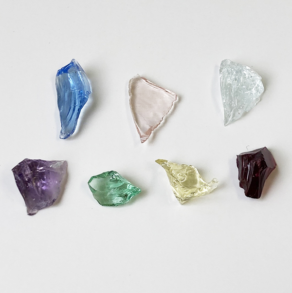 アンダラクリスタル不揃いミニサイズ7色セット 送料無料 シェラネバダ
