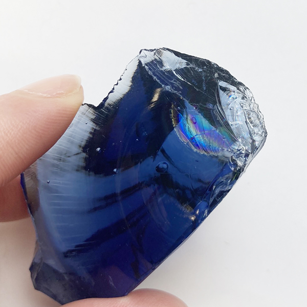 アンダラクリスタル〈スターライトエレスチャルサファイア 青〉 虹入り