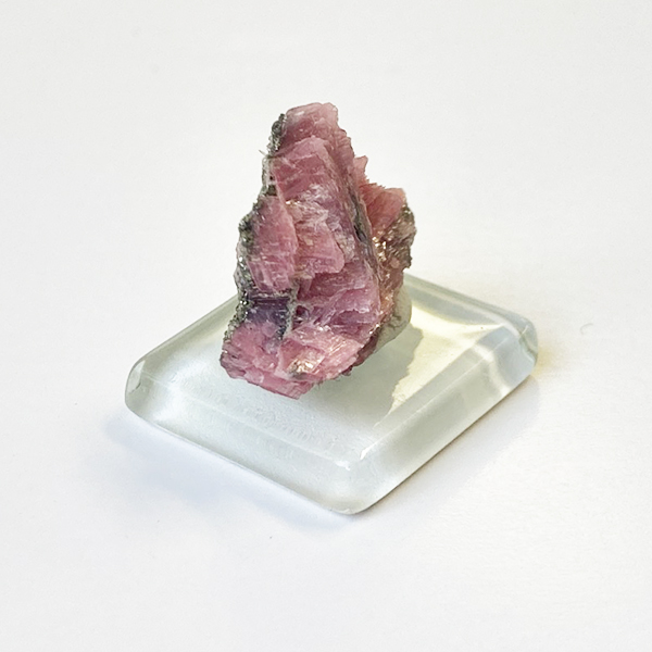 新入荷♡ピンクロードナイト♡パイライト共生♡No.1251 ロードクロサイト（Rhode chrom site）/インカローズとパイライトの