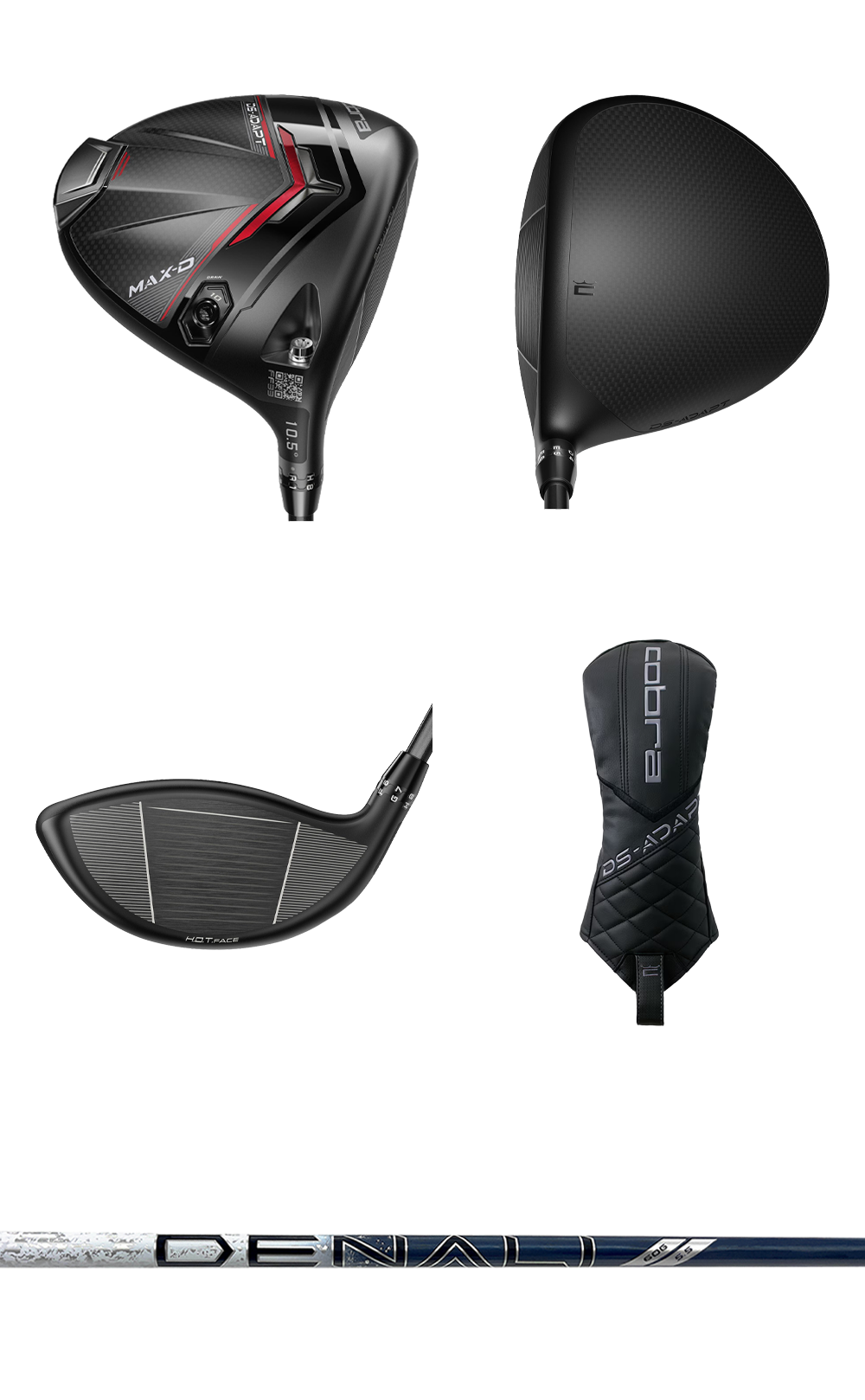 コブラ COBRA DS-ADAPT MAX-D 10.5° ヘッド単体 DSーADAPT 【高反発加工/CT値323/ヘッドスピード42m/s未満】コブラ DS