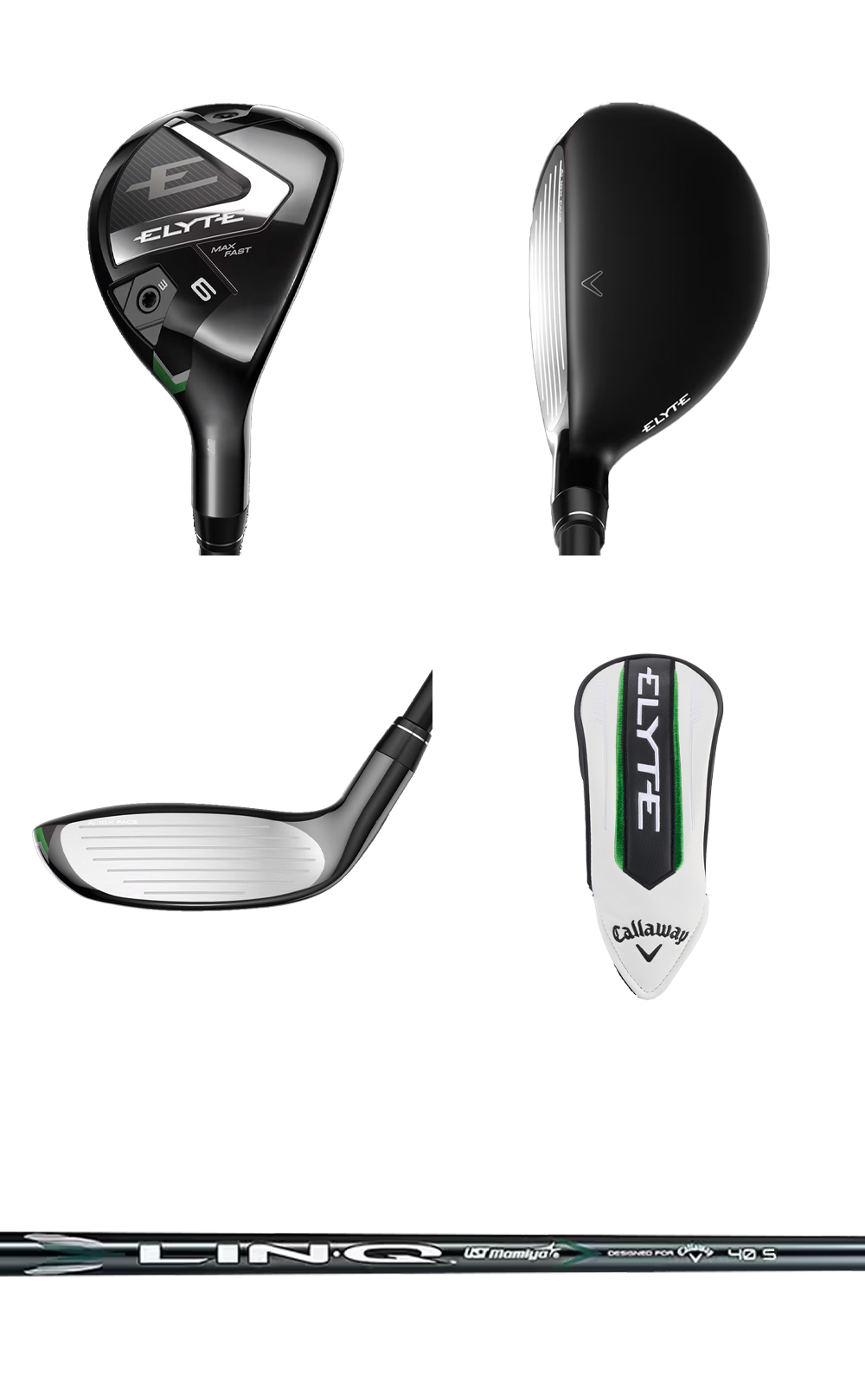 キャロウェイELYTE MAX FAST 6本 6i〜PW.AW LING40R Elyte Max Fast Irons | Callaway Golf