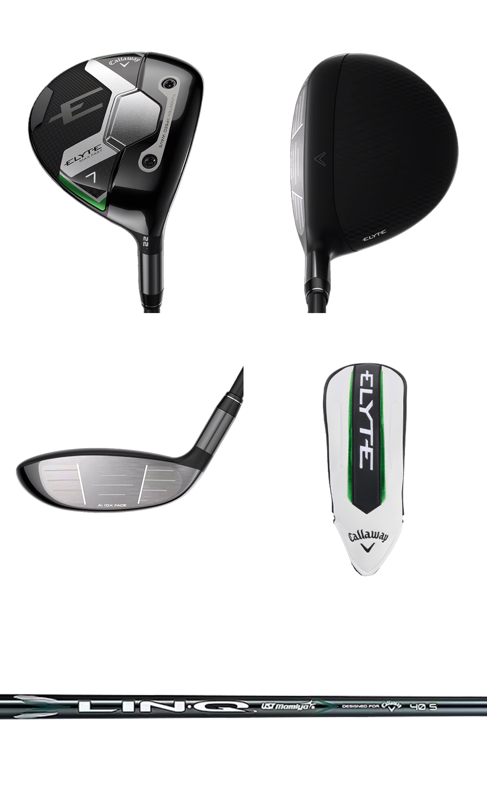 ELYTE 【高反発加工/CT値290/ヘッドスピード42m/s未満】キャロウェイ