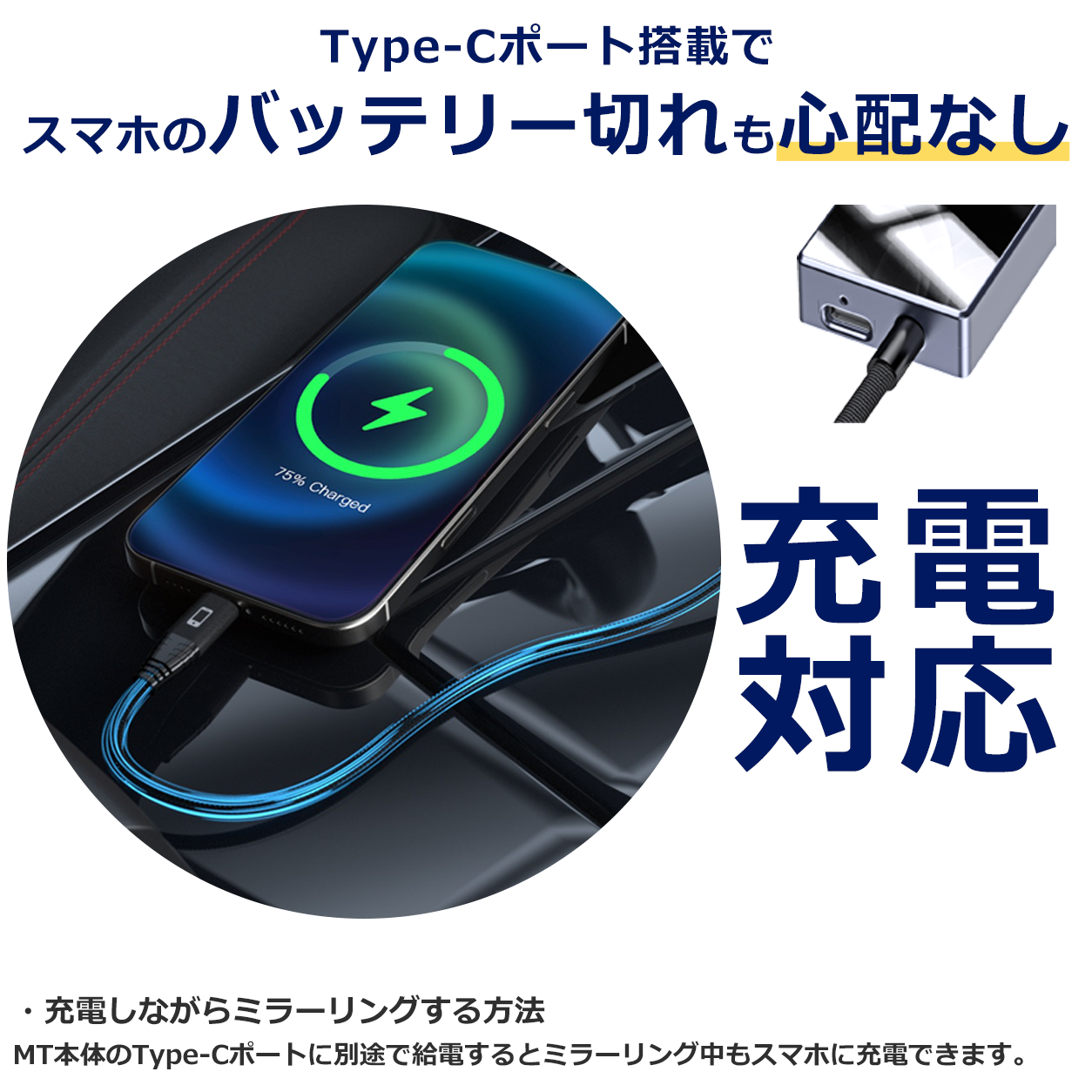 MINIEYE CarPlay ワイヤレスアダプター カーナビ iPhone/Android
