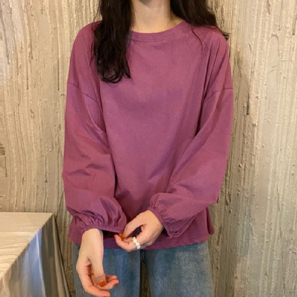 長袖Tシャツ ドロップショルダーtシャツ【ゆうパケット可】 | miniministore | 07