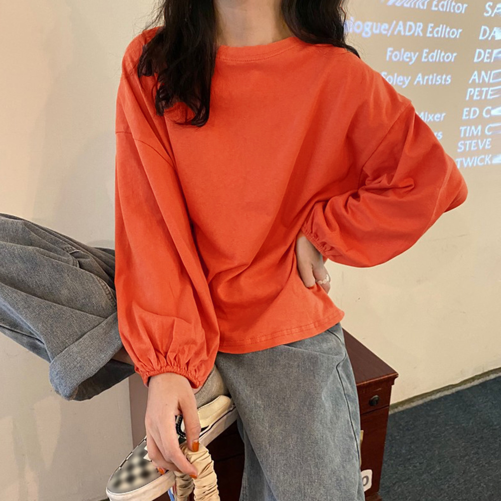 長袖Tシャツ ドロップショルダーtシャツ【ゆうパケット可】 | miniministore | 08