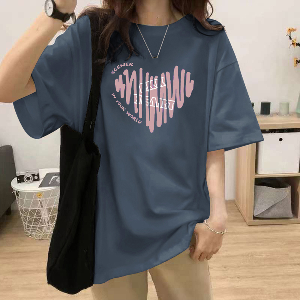 半袖Tシャツレディース 夏 ロゴ 韓国風｜miniministore｜キャリー品