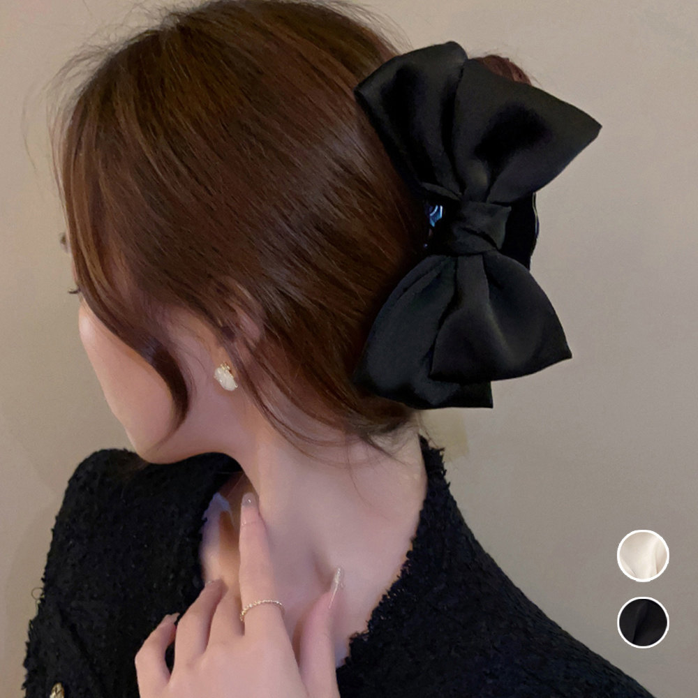 ビッグリボン ヘアクリップ レディース｜miniministore｜キャリー品