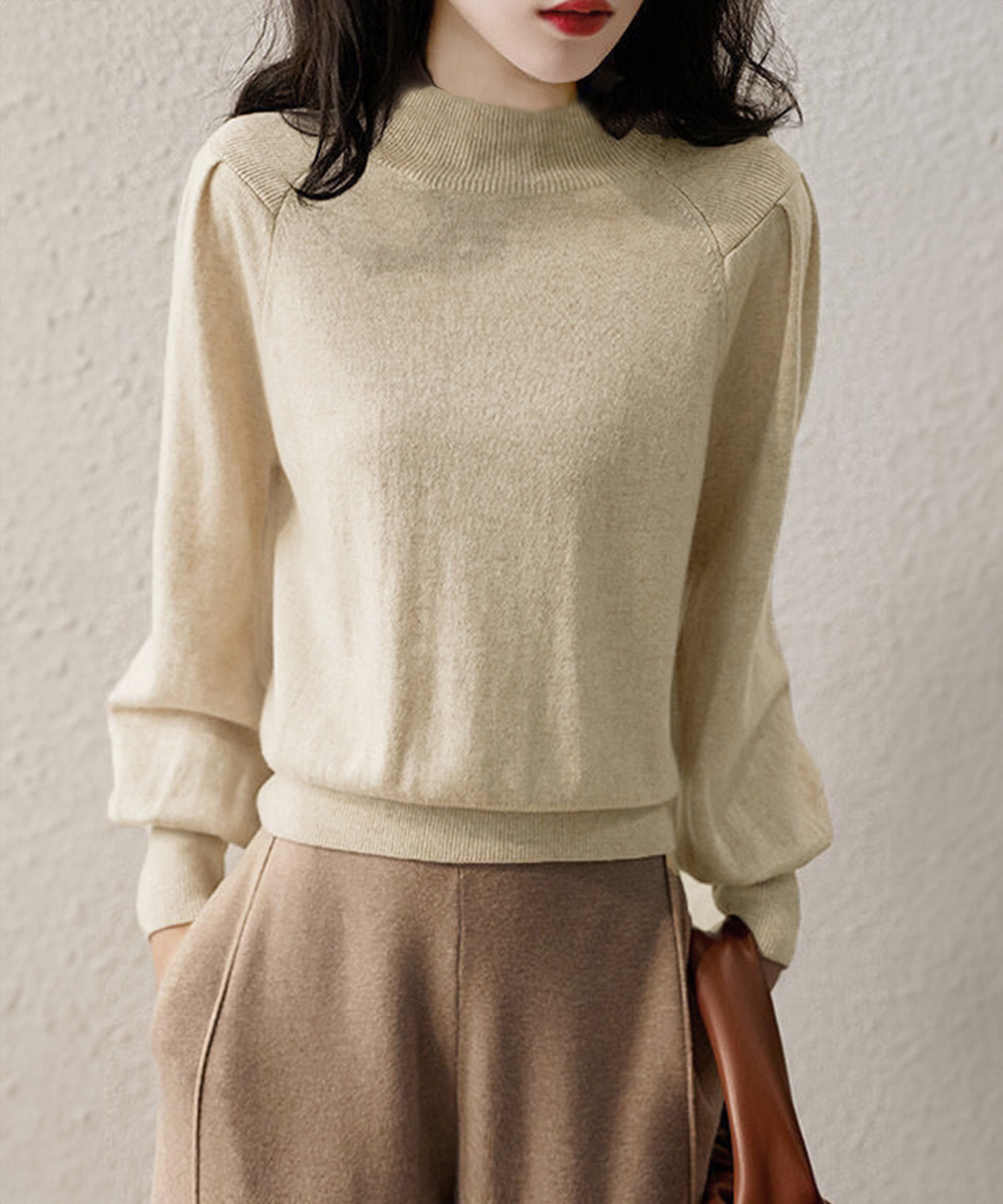 ニットトップス プチハイネックレディース【ゆうパケット】 miniministore プチハイネックニットトップス レディース【ゆう