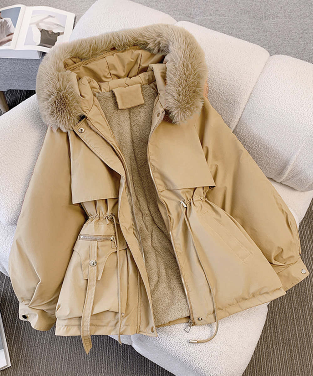 miniministore（ミニミニストア） ファーフード付きモッズコート