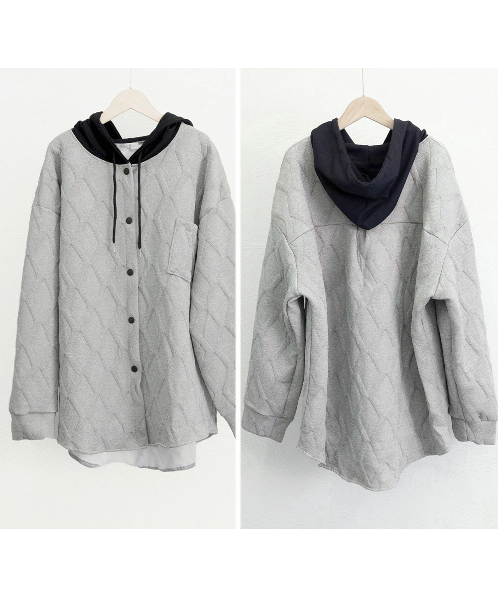 miniministore キルティングパーカー レディース 韓国風