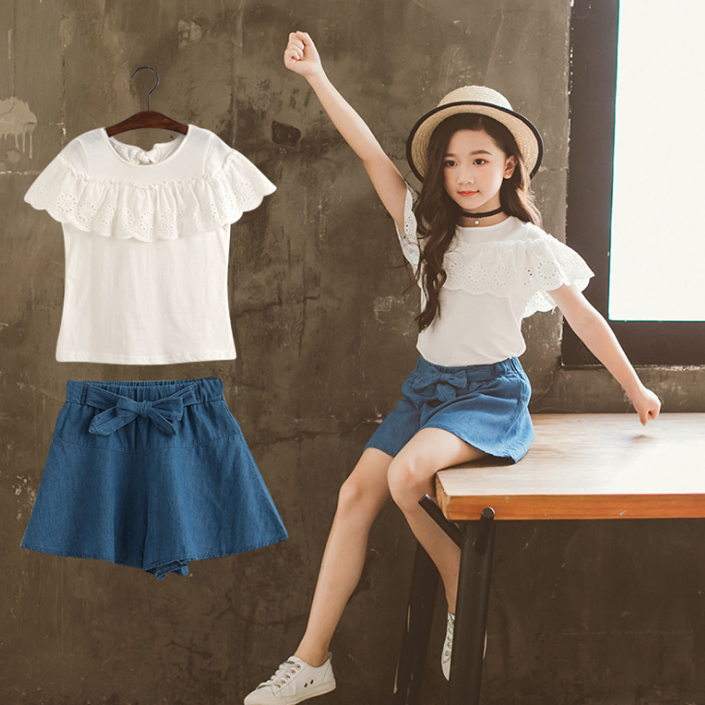 Tシャツキュロットセット 女の子 半袖 トップス キッズ 子供服 ジュニア シンプル Tシャツ パンツ 可愛いスタイル 上下セット【ゆうパケット可】  : 33xntz-001 : miniministore - 通販 - Yahoo!ショッピング