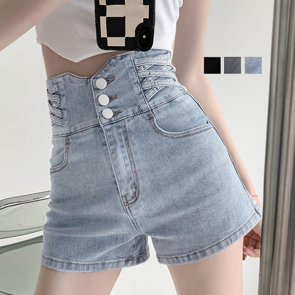 miniministore デニム ショートパンツ レディース 美脚【ゆう