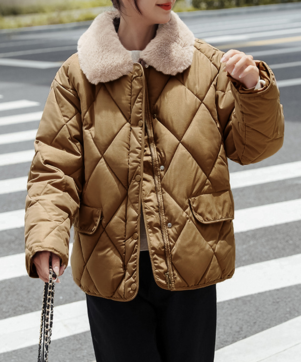 美品！　and per se 中綿　キルティングジャケット　M miniministore（ミニミニストア） 中綿ジャケット キルティング