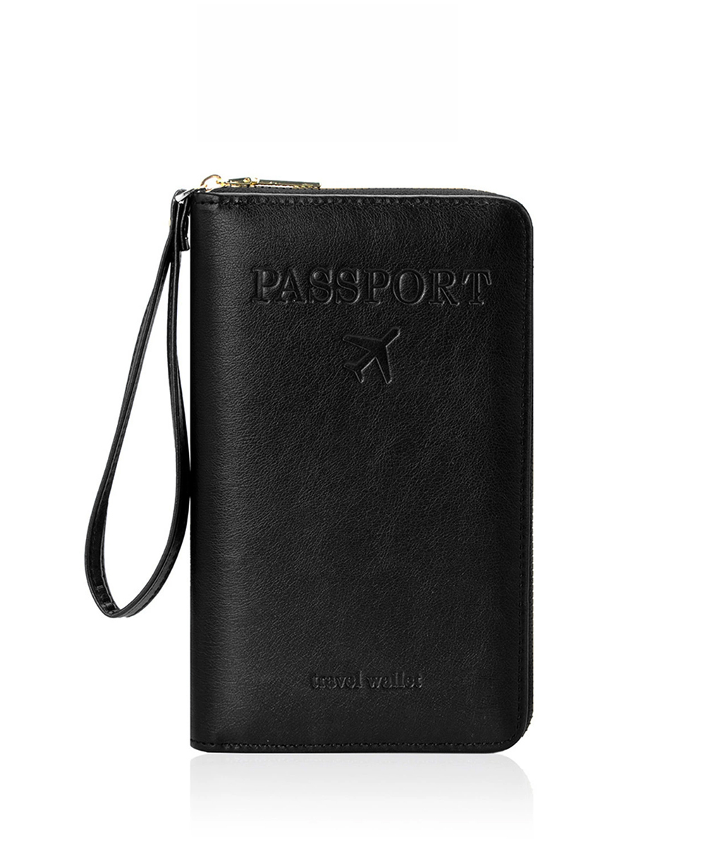 minitmute ミニミュート passport パスポートケース ブラック miniministore（ミニミニストア） スキミング防止パスポートケース大