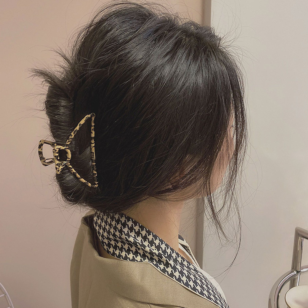 大きめバンスクリップ 韓国 ヘアアクセ｜miniministore｜キャリー品