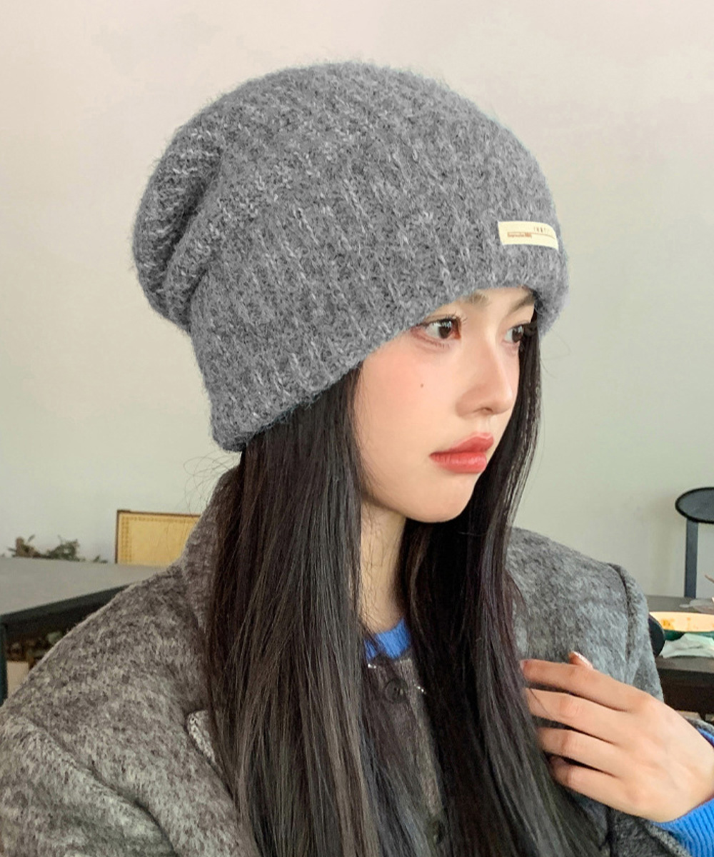 litmus ニット帽　maison lulu pinot ニット帽 gray maison lulu pinot ニット帽 gray - メルカリ