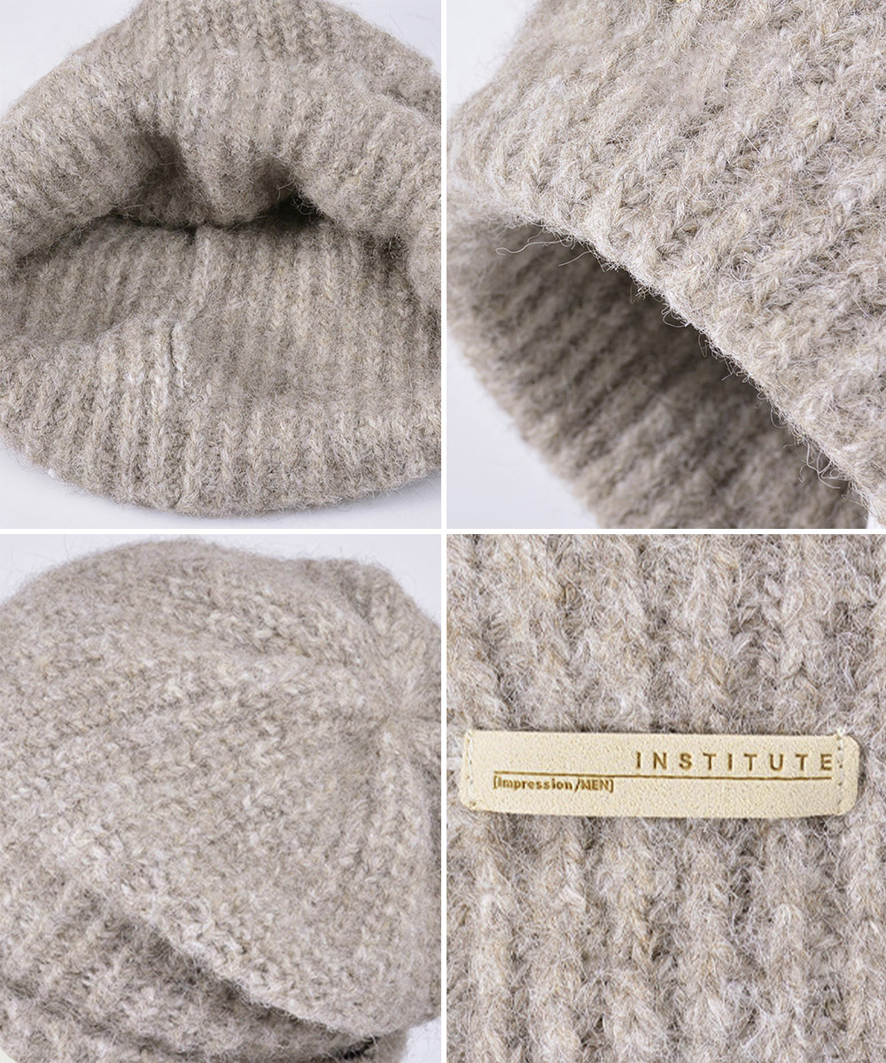 miniministore（ミニミニストア） ニット帽 レディース くしゅくしゅ帽