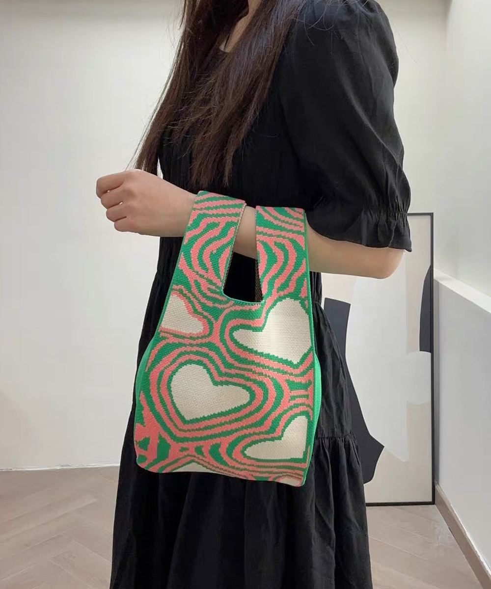 miniministore マルシェバッグ ニットバッグ ミニトート【ゆう
