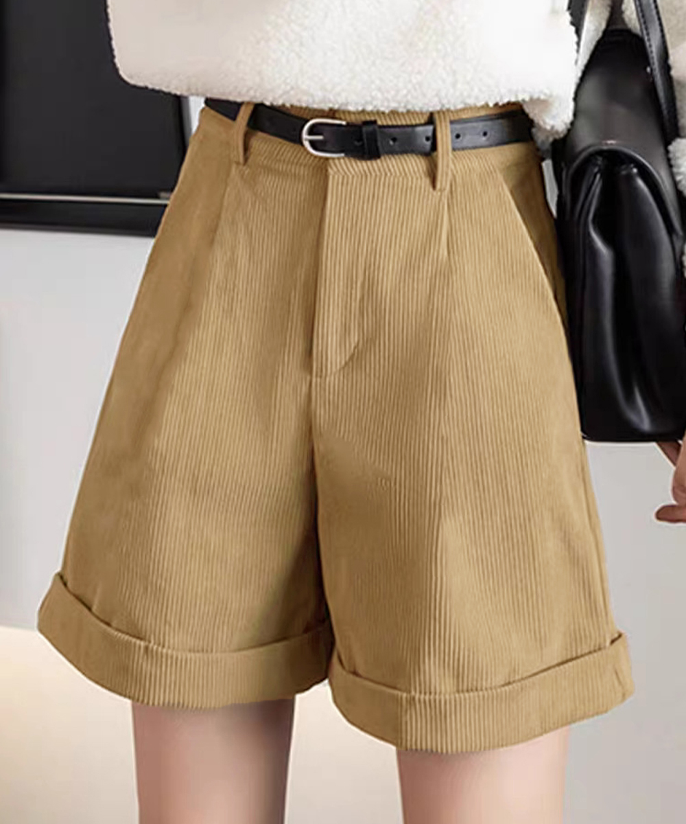 miniministore（ミニミニストア） コーデュロイショートパンツ ハイ