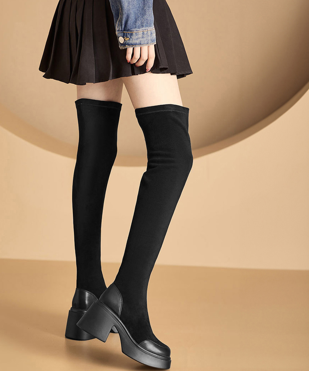 miniministore ニーハイブーツ レディース ロングブーツ