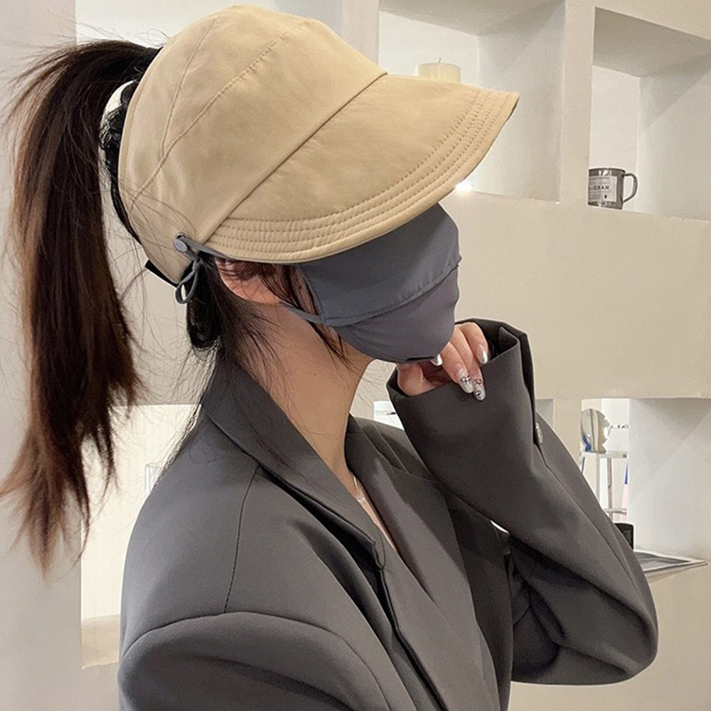 miniministore キャップ UVケア帽子 マスク掛け付き【在庫限り】売り