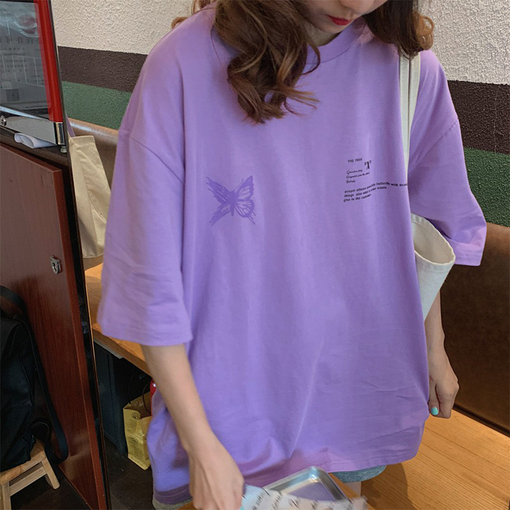 ロゴTシャツ レディース 韓国 春夏｜miniministore｜キャリー品