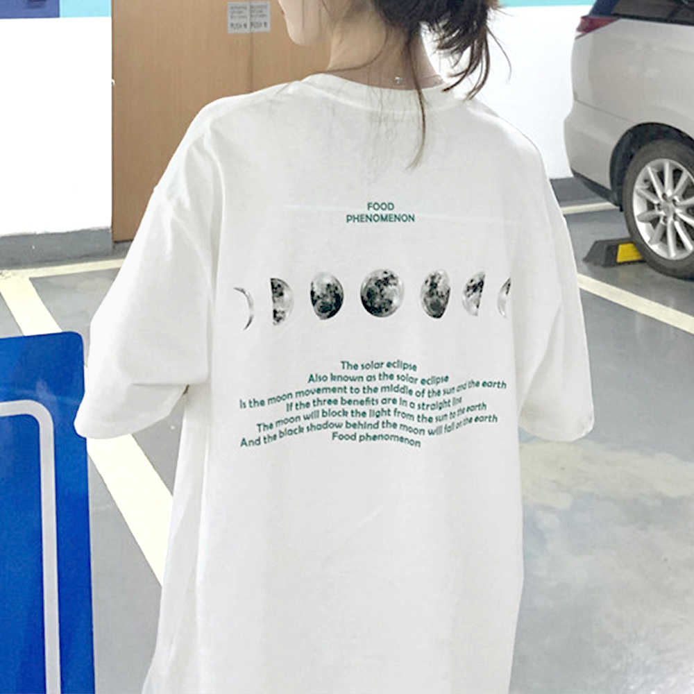 Tシャツ レディース 韓国 英字ロゴ 半袖【ネコポス可】｜miniministore｜03