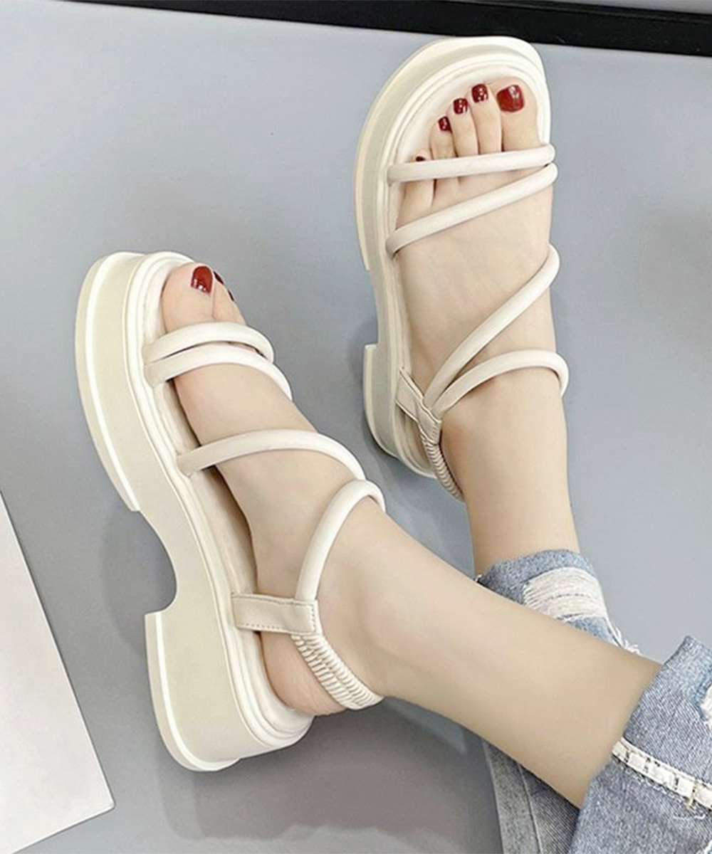 【ALDO】上品★ 厚底★ 美脚＆脚長効果★ Tストラップ・サンダル miniministore 厚底 ストラップサンダル 韓国風 美脚